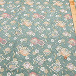 Gold Brocade (Kinran) - Matsukawabishi and Butterfly - nomura tailor