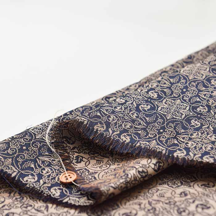 Gold Brocade Ethnic Kaleidoscope - nomura tailor