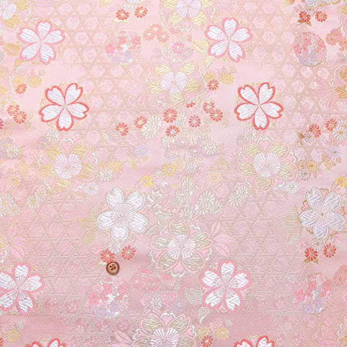 Gold Brocade Cherry Blossom - nomura tailor