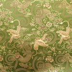 Gold Brocade (Kinran) - Dragon & Tiger - nomura tailor