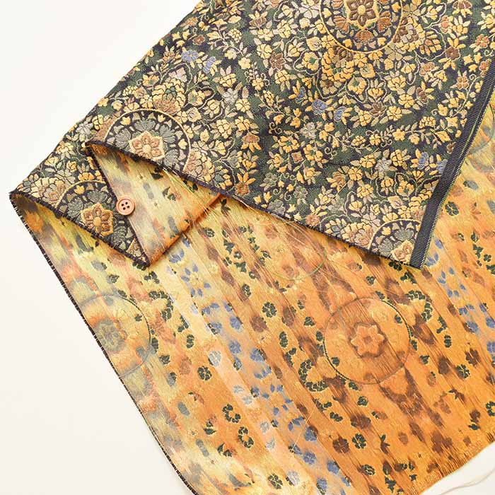 Gold Brocade (Large Flower) - nomura tailor