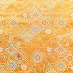 Gold Brocade (Kinran) - Diamond Ivy Flower - nomura tailor