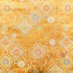 Gold Brocade (Kinran) - Diamond Ivy Flower - nomura tailor