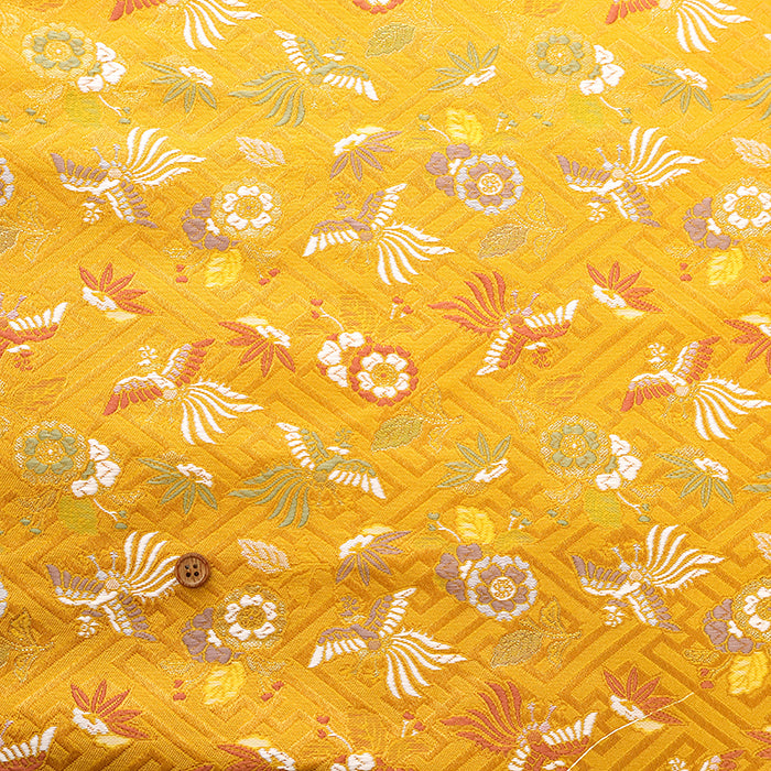 Gold Brocade (Kinran) - Sayagata & Phoenix - nomura tailor