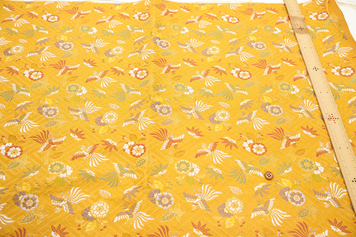 Gold Brocade (Kinran) - Sayagata & Phoenix - nomura tailor