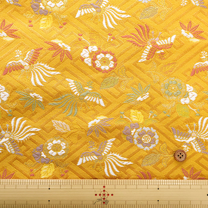 Gold Brocade (Kinran) - Sayagata & Phoenix - nomura tailor