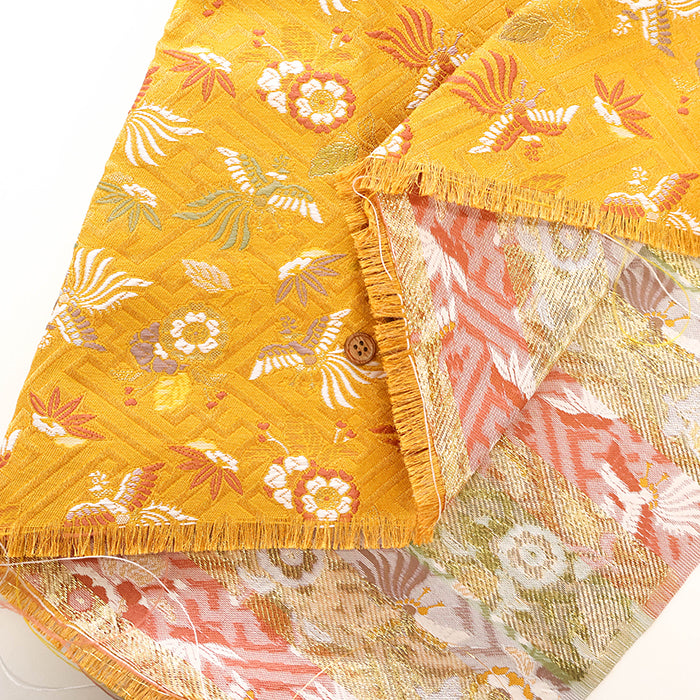 Gold Brocade (Kinran) - Sayagata & Phoenix - nomura tailor