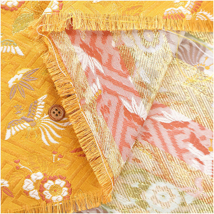 Gold Brocade (Kinran) - Sayagata & Phoenix - nomura tailor