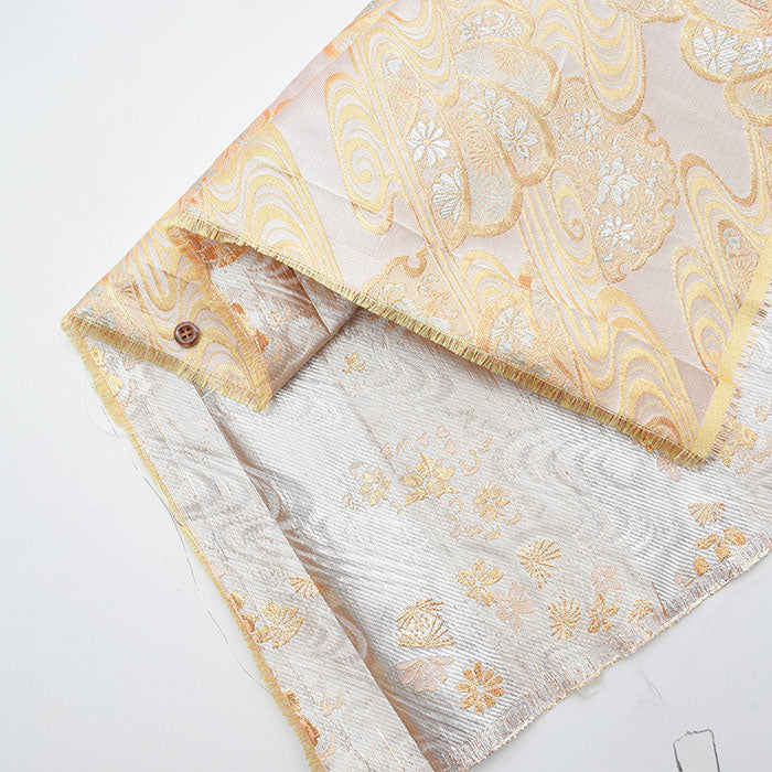 Gold Brocade, Snow-wreath Kasumi-Tori - nomura tailor