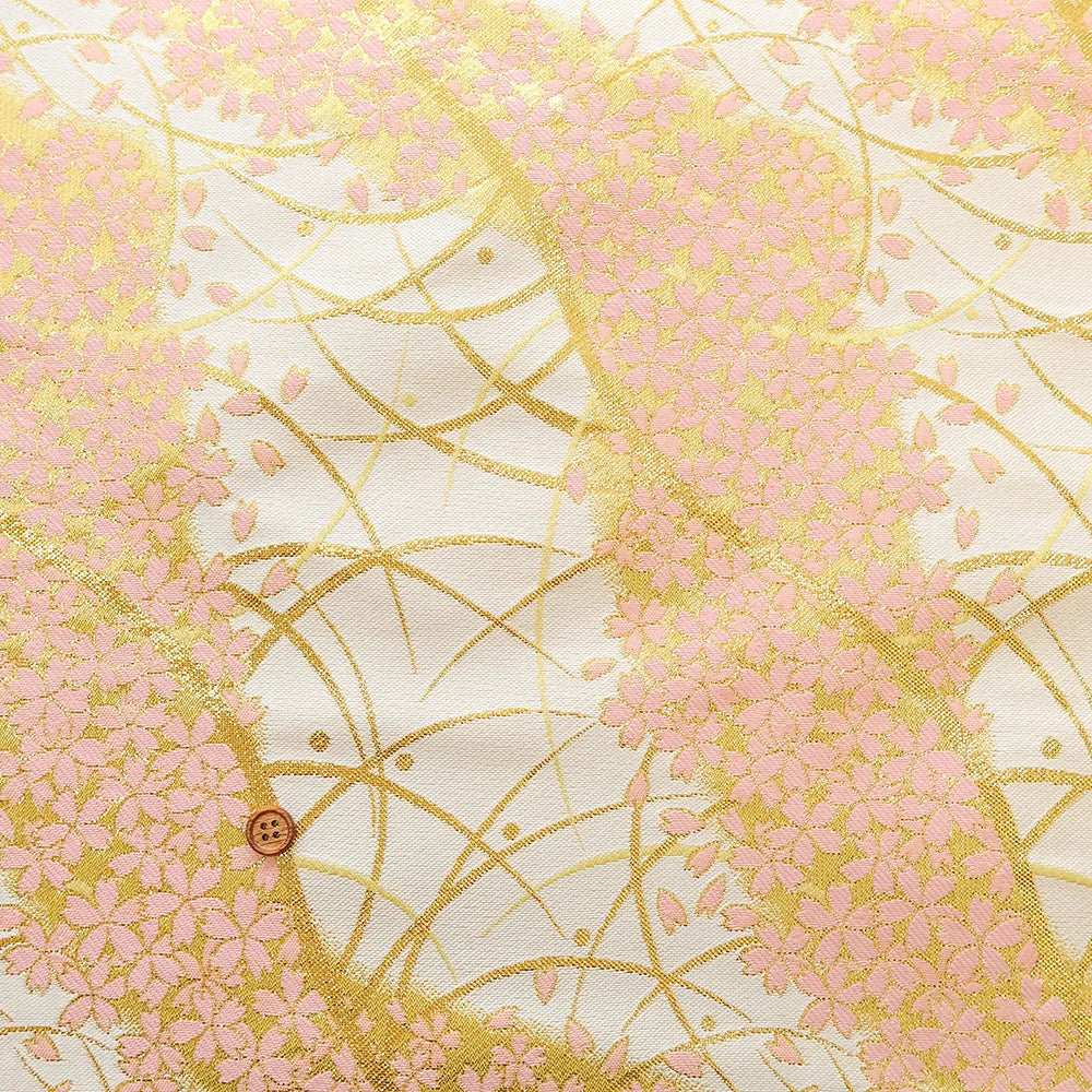 Gold Brocade (Kinran) - Cherry Blossom Mist - nomura tailor