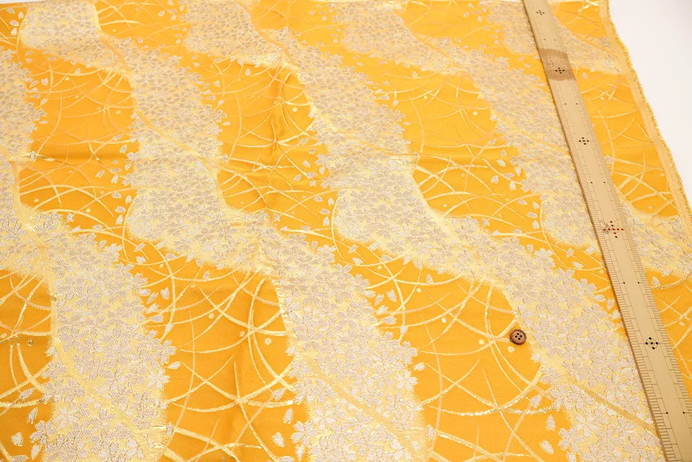 Gold Brocade (Kinran) - Cherry Blossom Mist - nomura tailor