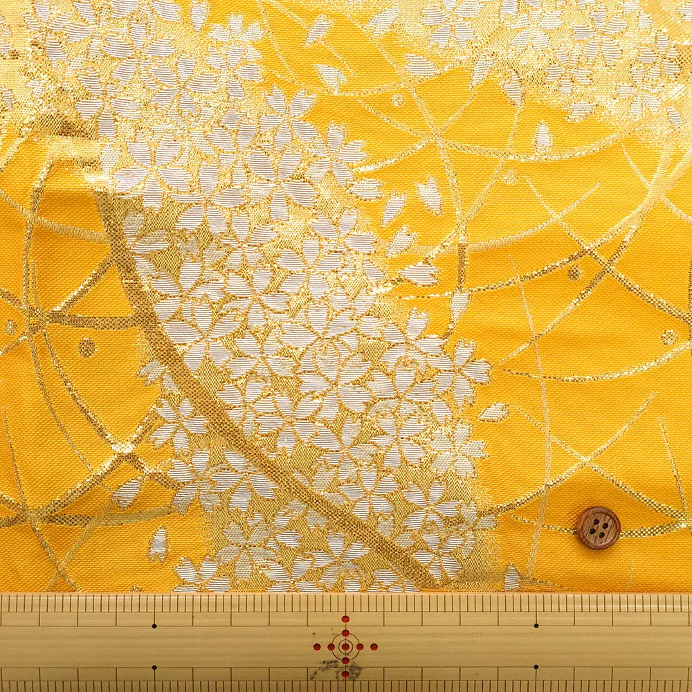 Gold Brocade (Kinran) - Cherry Blossom Mist - nomura tailor