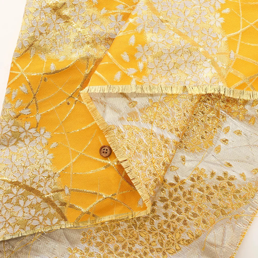 Gold Brocade (Kinran) - Cherry Blossom Mist - nomura tailor