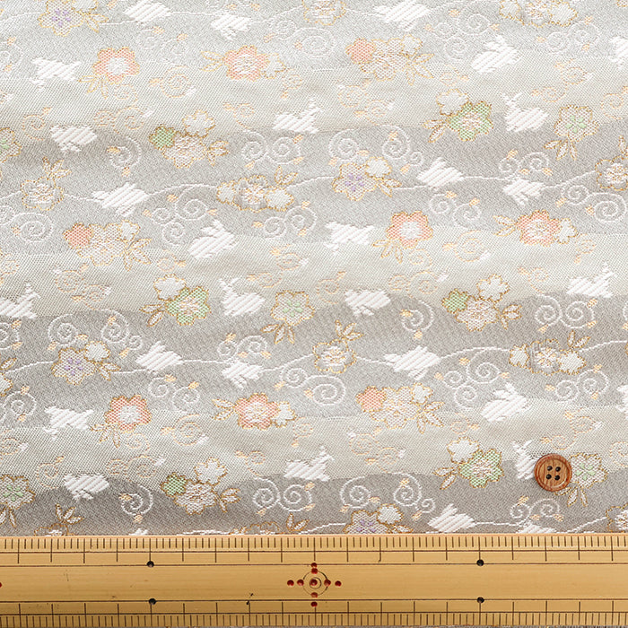 Gold Brocade (Kinran) - Sakura Rabbit - nomura tailor