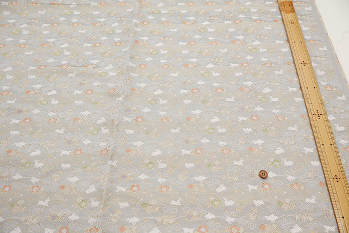 Gold Brocade (Kinran) - Sakura Rabbit - nomura tailor