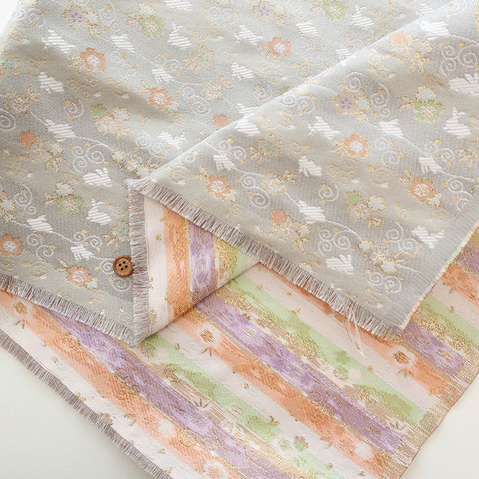 Gold Brocade (Kinran) - Sakura Rabbit - nomura tailor