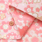 Gold Brocade Ume Plum Modern - nomura tailor