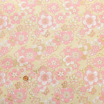 Gold Brocade (Kinran) - Modern Plum Blossoms - nomura tailor