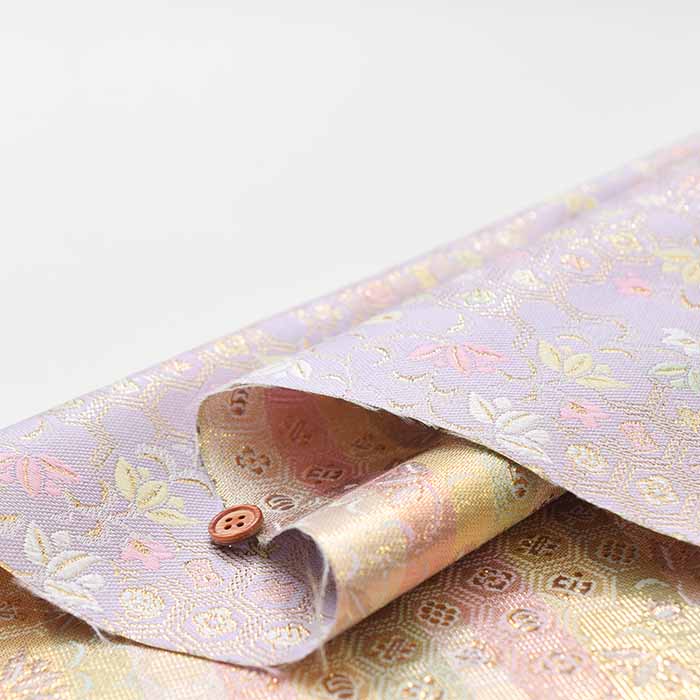 Gold Brocade (Tortoise Shell & Vine) - nomura tailor