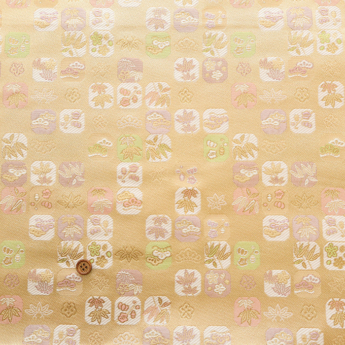 Gold Brocade (Kinran) - Matsu-Take-Ume - nomura tailor