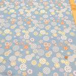 Gold Brocade (Kinran) - Flowing water with flowers - nomura tailor