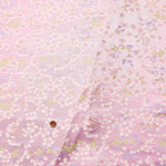 gold brocade cherry blossom pattern - nomura tailor