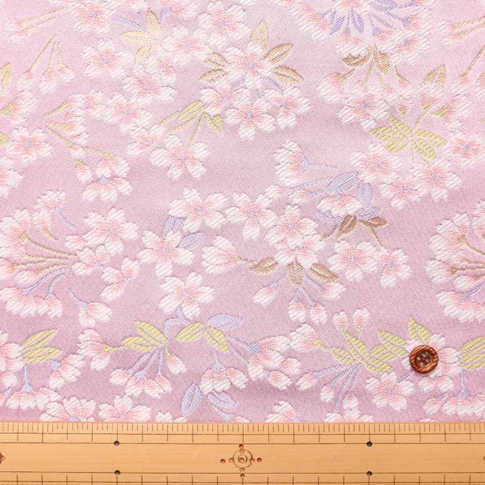 gold brocade cherry blossom pattern - nomura tailor