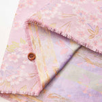 gold brocade cherry blossom pattern - nomura tailor