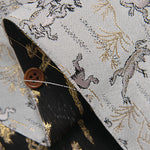 Brocade bird beast caricature - nomura tailor