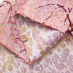 Gold Brocade with Drooping Cherry Blossoms - nomura tailor