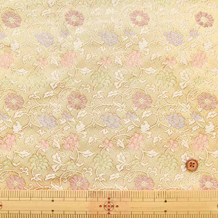 Gold Brocade (Flower Arabesque) - nomura tailor