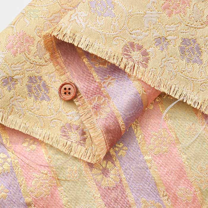 Gold Brocade (Flower Arabesque) - nomura tailor