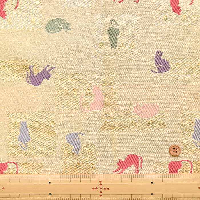 Gold Brocade Cat Paw Paw - nomura tailor