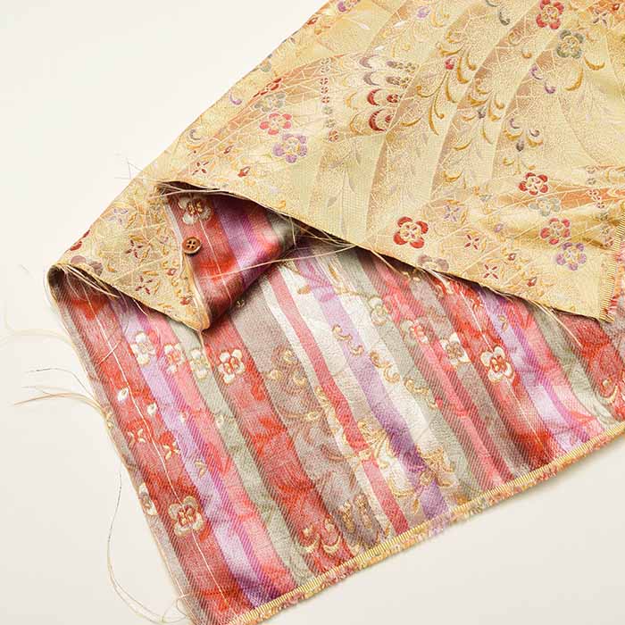 gold brocade Ironing - nomura tailor