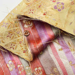 gold brocade Ironing - nomura tailor