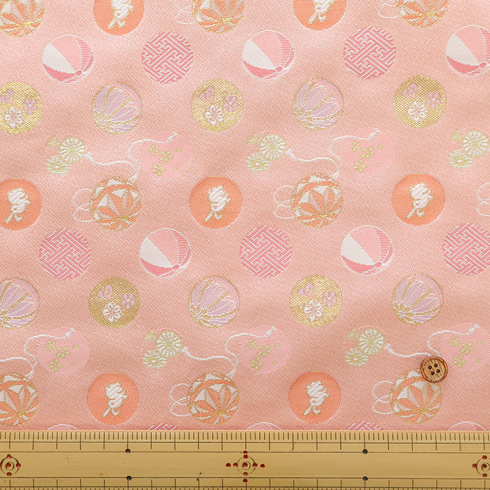 Gold Brocade (Kinran) - Mari and Rabbit - nomura tailor