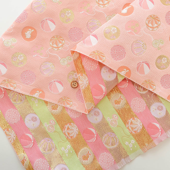 Gold Brocade (Kinran) - Mari and Rabbit - nomura tailor