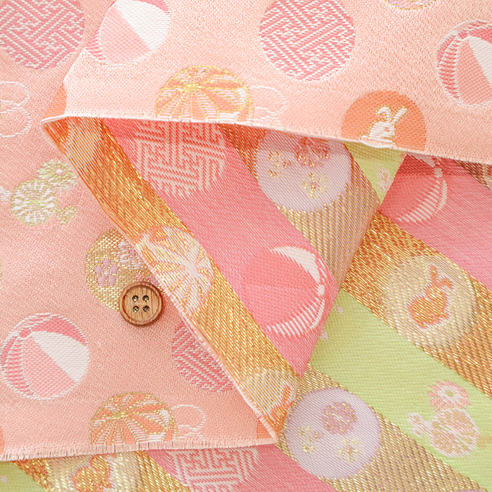 Gold Brocade (Kinran) - Mari and Rabbit - nomura tailor