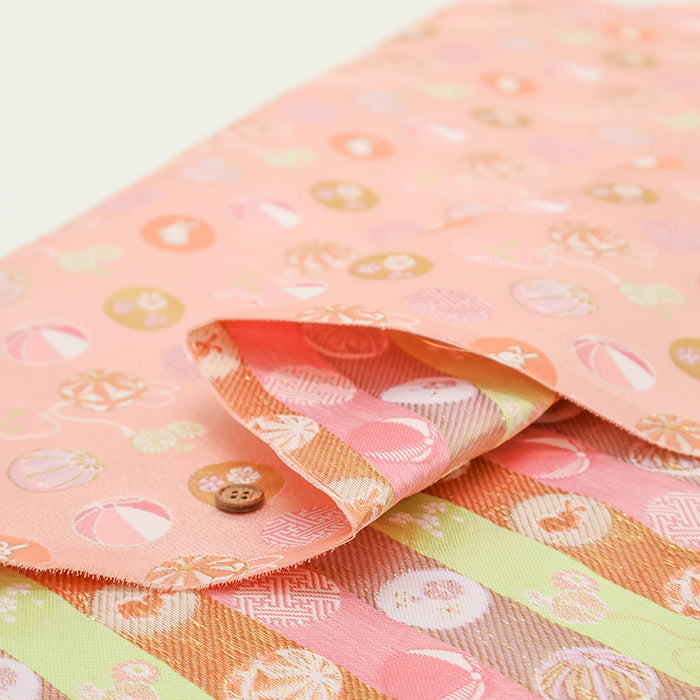 Gold Brocade (Kinran) - Mari and Rabbit - nomura tailor