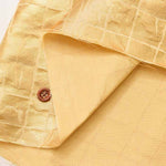 Gold Brocade, Ice Crack Pattern - nomura tailor