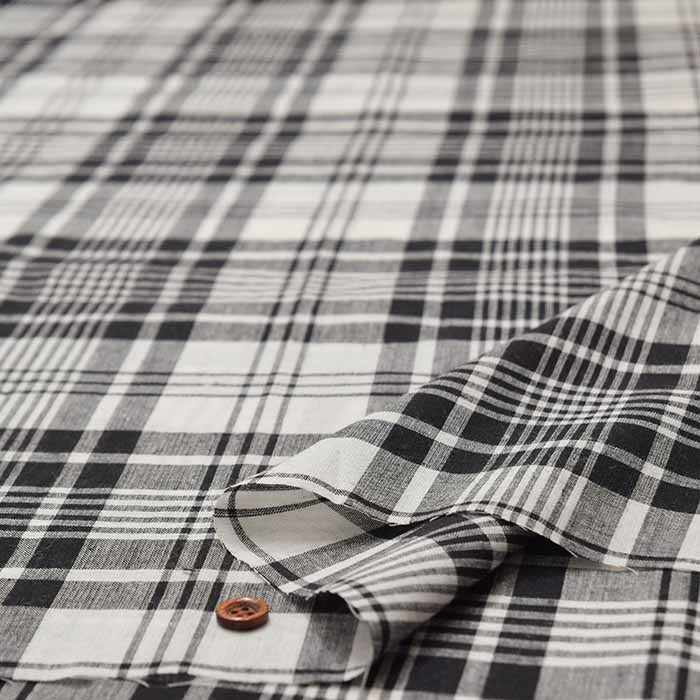 Cotton Madras Check Fabric made in India - nomura tailor