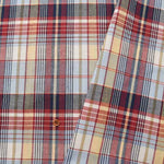 Cotton Madras Check Fabric made in India - nomura tailor