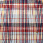 Cotton Madras Check Fabric made in India - nomura tailor