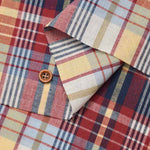 Cotton Madras Check Fabric made in India - nomura tailor