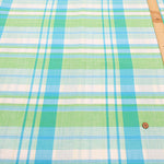 Made in India Cotton Yarn-Dyed Madras Check Fabric - nomura tailor