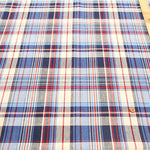 Made in India Cotton Yarn-Dyed Madras Check Fabric - nomura tailor