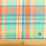 Made in India Cotton Yarn-Dyed Madras Check Fabric - nomura tailor