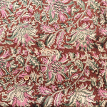 Made in India Cotton Kalamkari Printed Fabric - Calico - nomura tailor