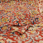 Made in India Cotton Kalamkari Printed Fabric - Calico - nomura tailor