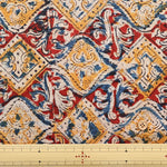 Made in India Cotton Kalamkari Printed Fabric -  Calico - nomura tailor
